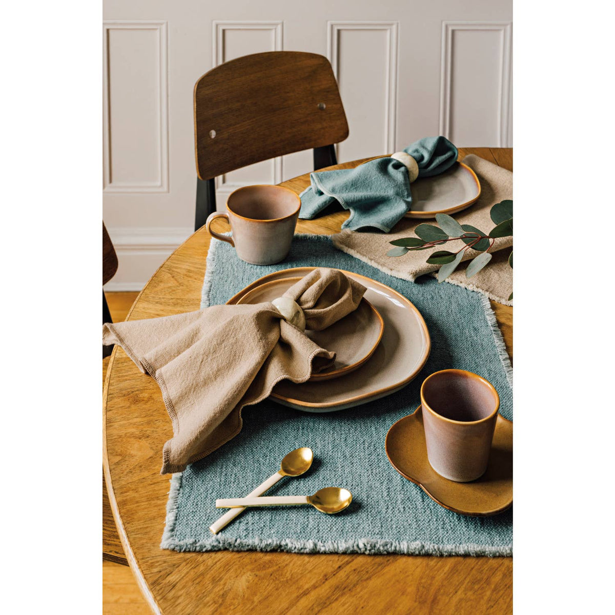 Heirloom Montage Lagoon Napkins Set of 4