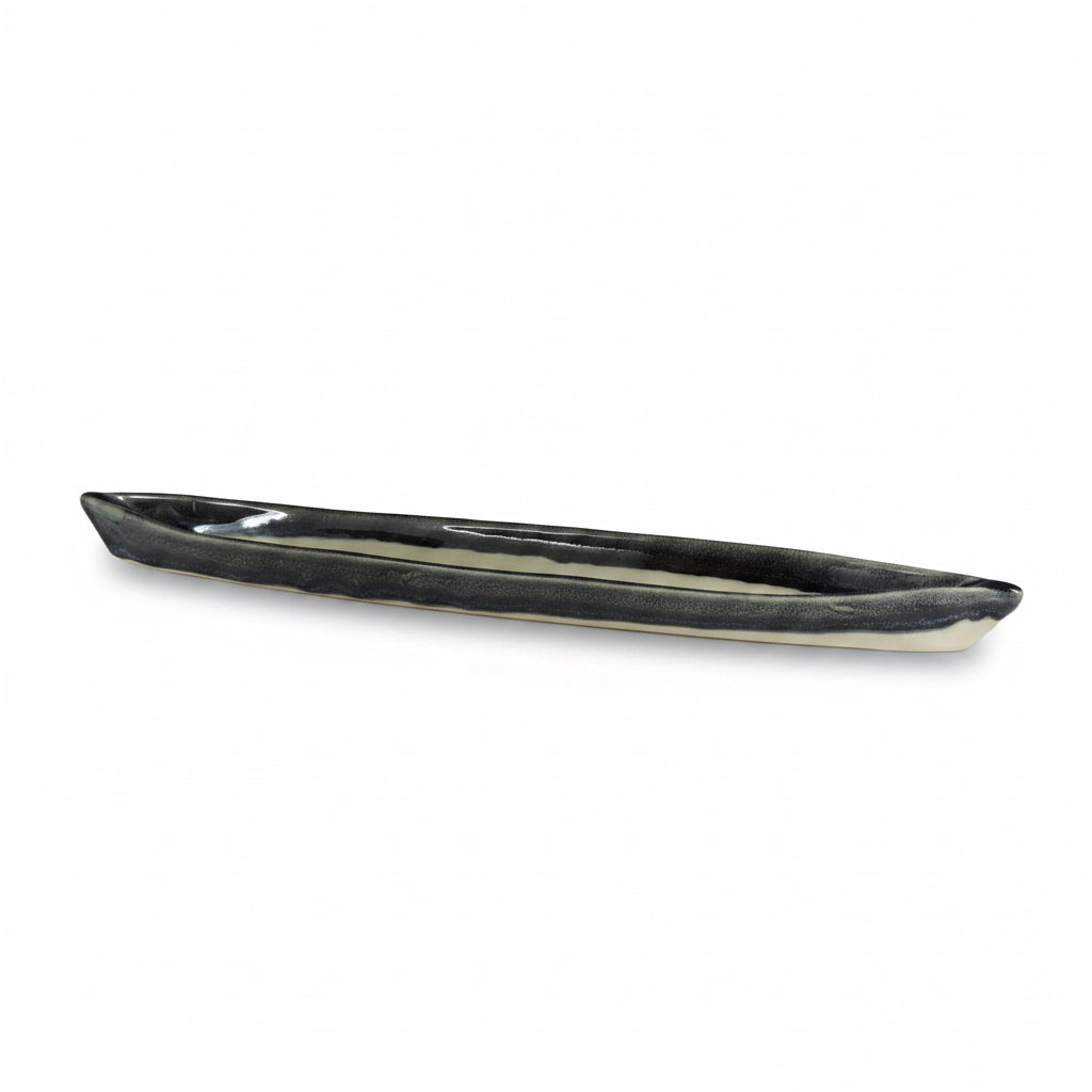 Maxwell Pottery Kayak Appetizer Server
