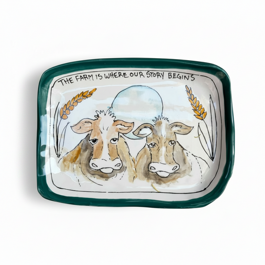 Artables Pottery Small Rectangular Dish