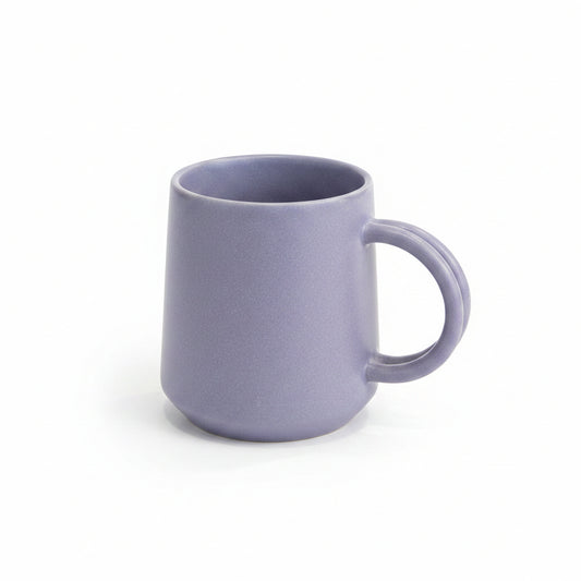 Abbott Double Handle Purple Mug