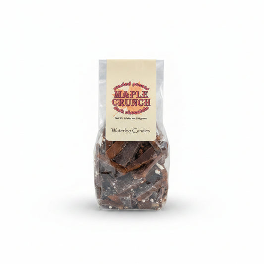 Roasted Pecans Maple Crunch Waterloo Candies