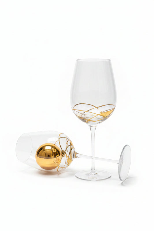 Victoria Barcelona Set Of Large Wine Glasses