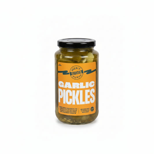 Merit Kitchen Brewing Garlic Pickles