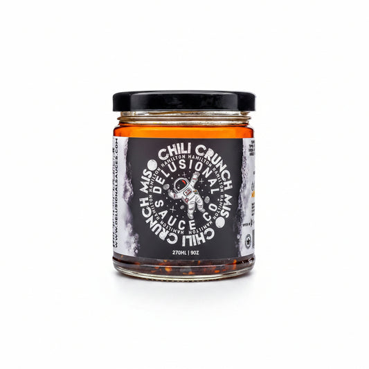 Miso Chili Crunch- Delusional Sauce Co.