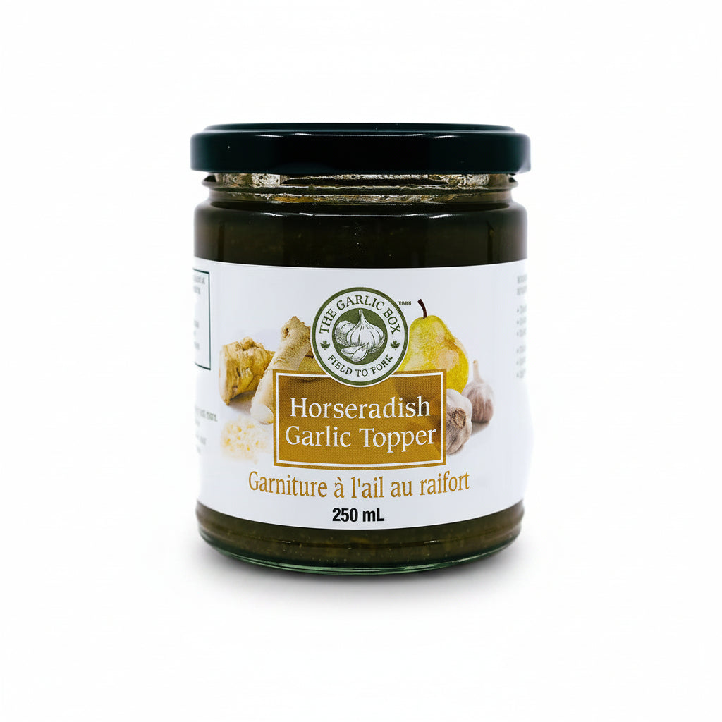 Horseradish Garlic Topper Jam