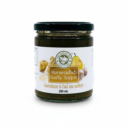 Horseradish Garlic Topper Jam