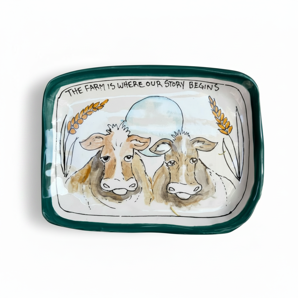 Artables Pottery Small Rectangular Dish