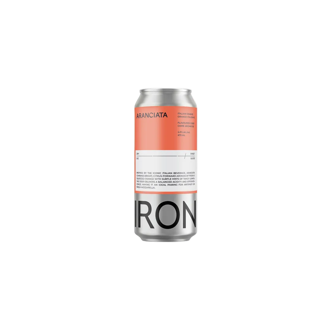 Ironwood Cider House Aranciata Italian Orange Cider