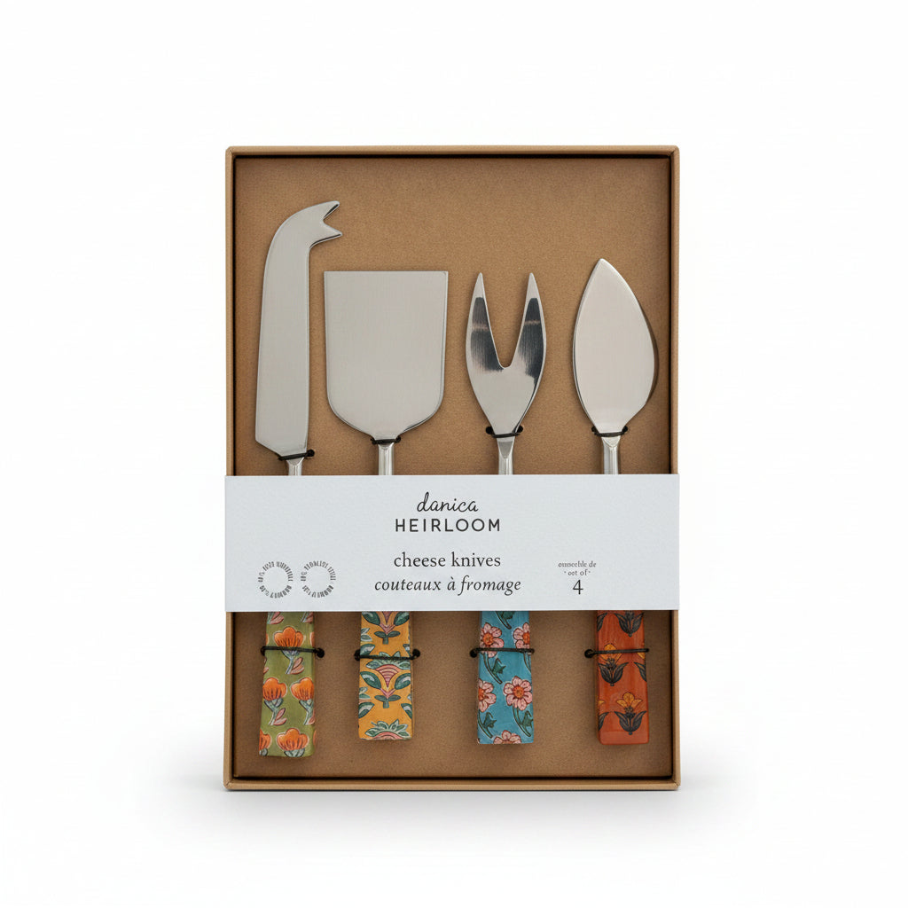 Danica Mosaic Cheese Knives