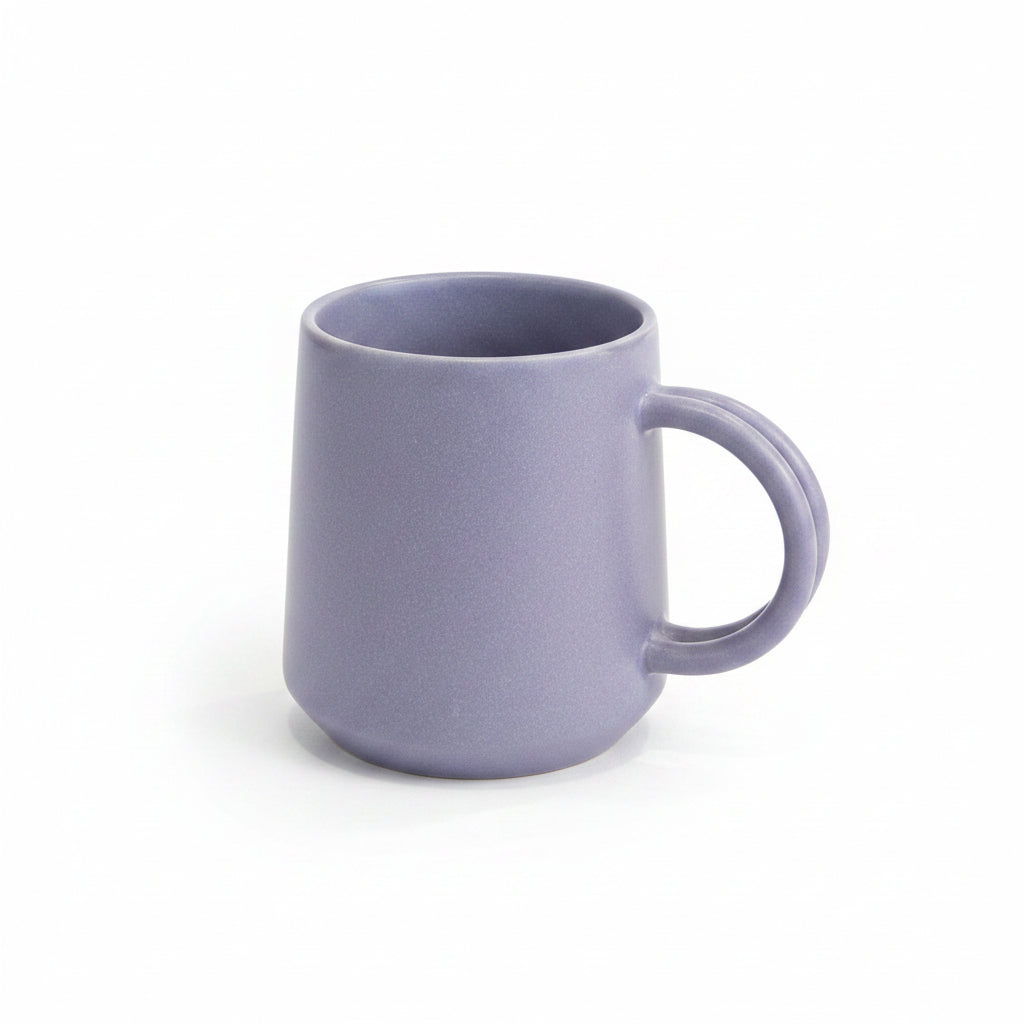 Abbott Double Handle Purple Mug