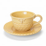 Honeycomb Teacup & Saucer