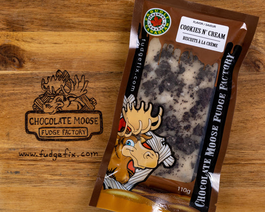 Cookies & Creme Fudge- Chocolate Moose Factory