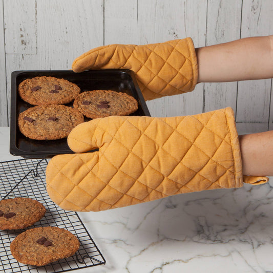 Ochre Stonewash Oven Mitt- Danica